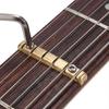 Porca de Latão Ajustável para Guitarra Elétrica com Ajuste de Altura e Sustain Aprimorado com Placa de Base e Chave