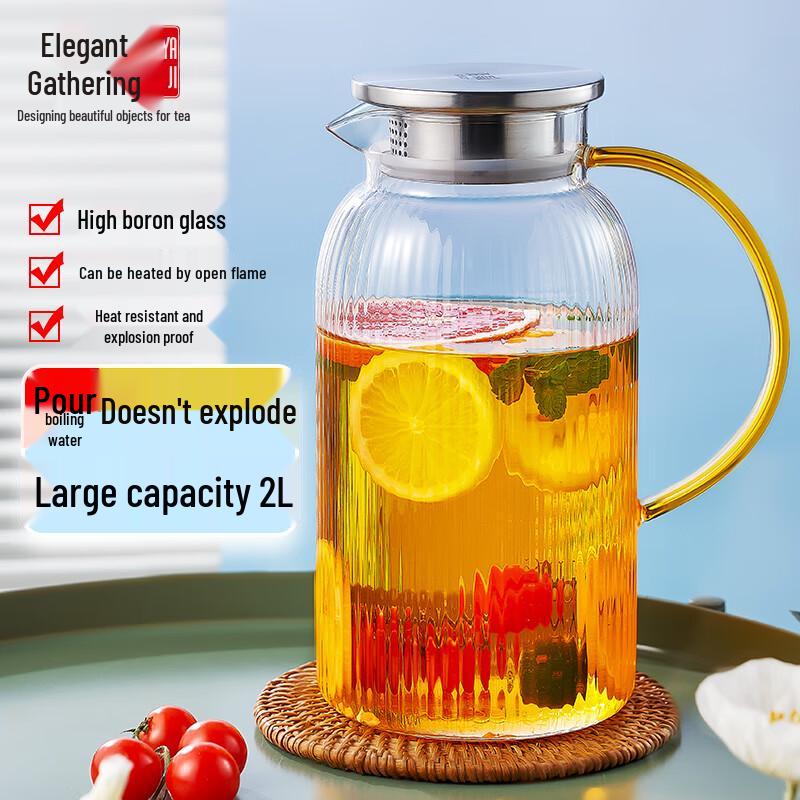 Yaji Heat-Resistant Glass Teapots & Pitchers