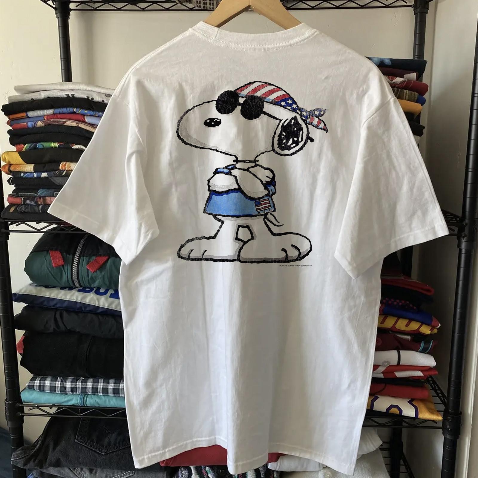 Joe Cool Patriotic Promo T-Shirt White XXL L