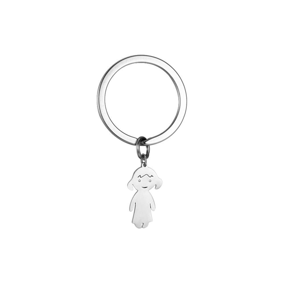 

Cartoon Character Pendant Keychain for Boys & Girls - Popular Student Accessory