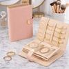 Anti-Oxidation Protection Travel Jewelry Bag PU Leather Jewelry Organizer  Jewelry Storage