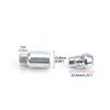4 Anti Theft Nuts+2keys 33mm Safety Wheel Nuts Secrets M12x1.5 Rims Auto Accessories for Chevrolet Mitsubishi Mazda Kia