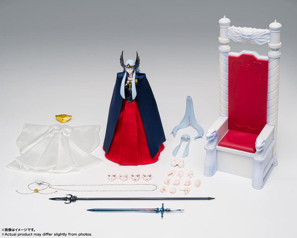 TAMASHII NATIONS Saint Cloth Myth Saint Seiya Polaris Hilda Boden Ungefähr 160 mm Bemalte Bewegliche Figur -Odins Agent- ABS&PVC&Stoff