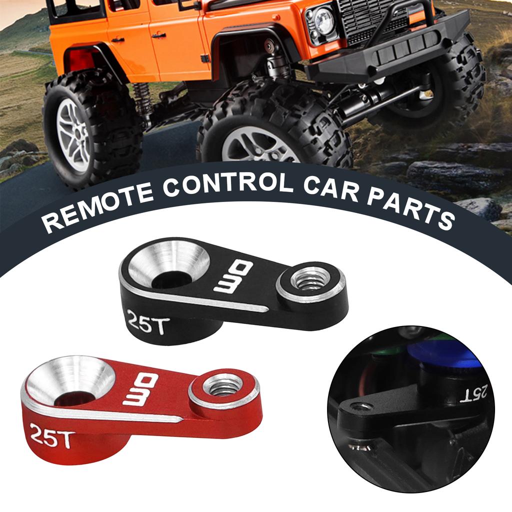 25T Servo Horn Replacement Metal Servo Arm RC Steering Servo Arm Horn for 1/18 TRX4M RC Crawler for TRX4M RC Crawler
