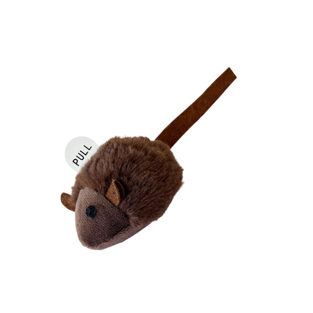 Interactive Mouse Cats Toy with Squeaky Sound Automatic Mouse Toy for Indoors Cats Electronic Mouse Toy for Selfs Play