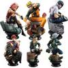 6 sztuk/zestaw Naruto Action Figures Lalki Szachy Nowy PCV Anime Naruto Sasuke Gaara Model Figurki do Dekoracji Kolekcja Prezent Zabawki