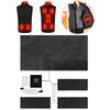 Waterproof Winter Warm Pads 3 Gear Adjustable Electric Heating Sheet Heating Warmer Pad 5V DIY Heat Clothing for Camping Hiking