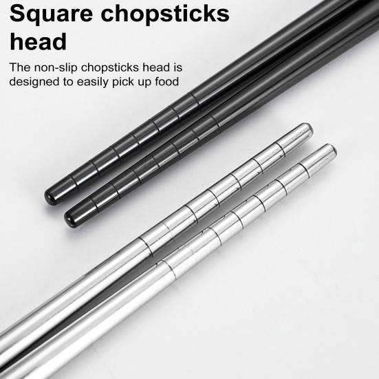 Stainless Steel Cutlery Set 4-Piece Retro Tableware Fork Spoon Chopsticks Knife with Storage Bag Mirror Polished Dishwasher