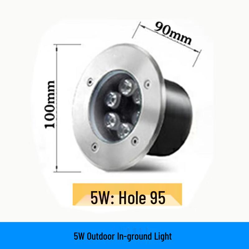 Nufeng Outdoor Round LED Buried Light