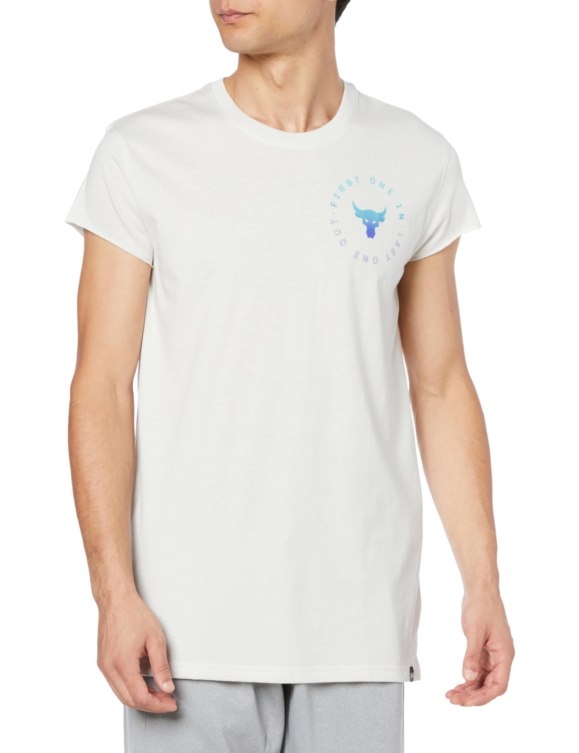 

Pjt Rock Футболка с коротким рукавом SS Белый Глина Черный SM [Under Armour]