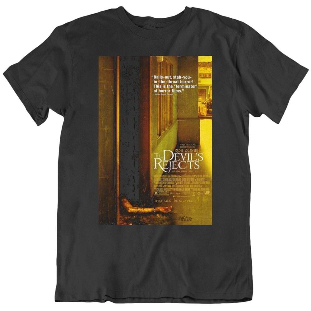 

The Devil s Rejects Horror Retro Movie Poster Fan Black T Shirt 2XL