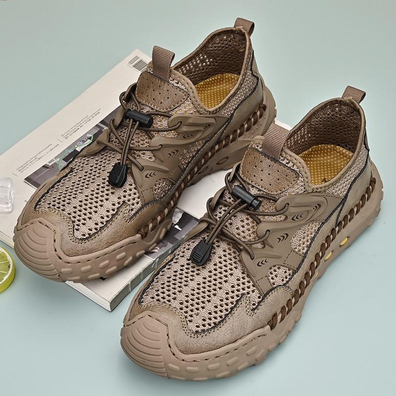 Lightweight Sandals Mens Comfortable Outdoor Summer Shoes Breathable Casual Shoes New Trendy Sneakers All-match Man Hiking Shoes