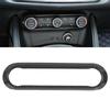 Console Volume Knob Frame Control Panel Trim Real Carbon Fiber Fit for Alfa Romeo Giulia Stelvio 2020