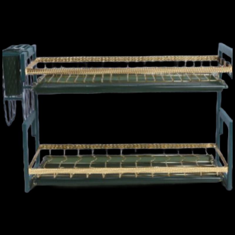 Abay Double-Layer Draining Dish Rack