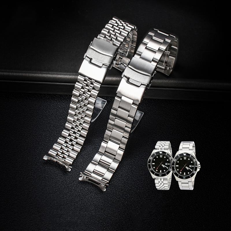 Ersatz-Uhrenarmband für Casio MDV106-1A MDV-107 MTP-VD01 MDV-106 D Armband 22mm Herrenarmband Edelstahl Metallarmband