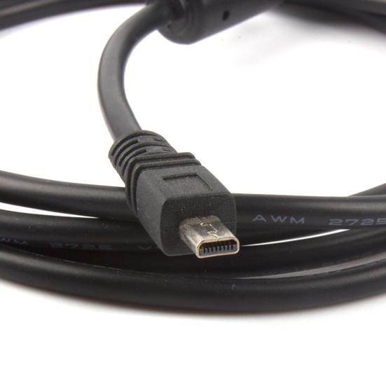 USB Cable 150cm Long Easy Connection Stable Transmission High Speed Transfer UC-E6 8 Pin Camera Mini USB Data Cable for Nikon