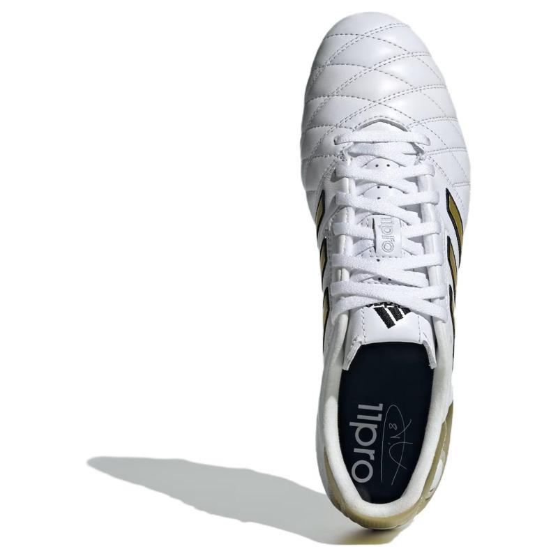 adidas X Toni Kroos 11Pro FG 'White Gold Metallic' Sneakers JH6410