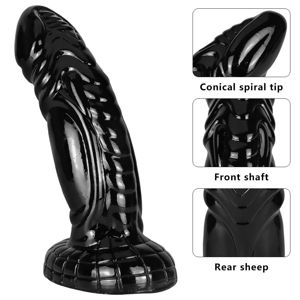Big Black Dildo for Anal Plug Women Sex Toy for  Slave Suction Penis Realistic Chastity Adult Fisting
