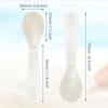 1pcs Natural Conch Shell Ice Cream Coffee Spoon Caviar Spoon Mother of Pearl Seashells Stirring Spoons Teaspoon Kitchen Tool