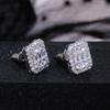 Delicate Dazzling Cubic Zircon Women Stud Earrings Elegant Female Wedding Earrings Nice Anniversary Gift Fashion Jewelry