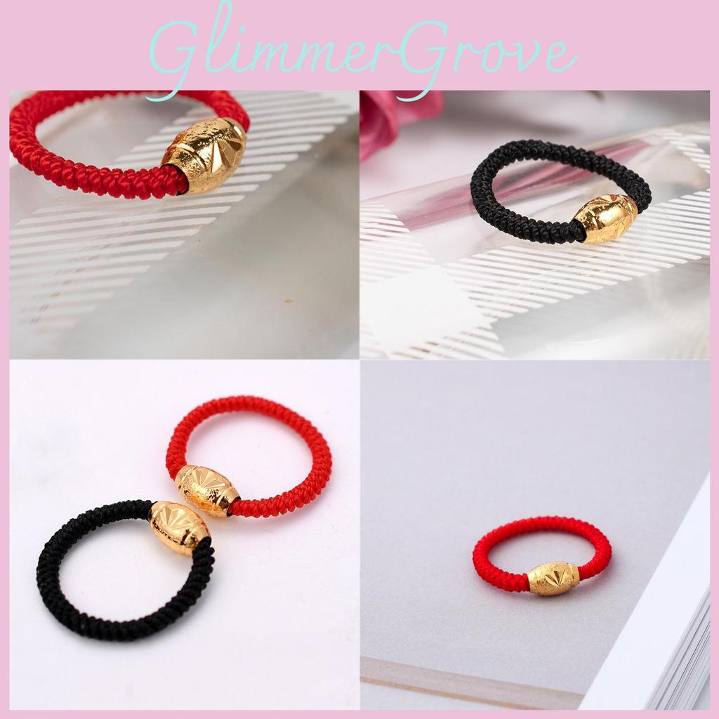 Charming Unique And Couple Ring With Copper Plating And Vietnamese Sand Beads Gold