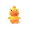 Capybara Cartoon Plush Keychain Pendant With Rotating And Functions Magnetic