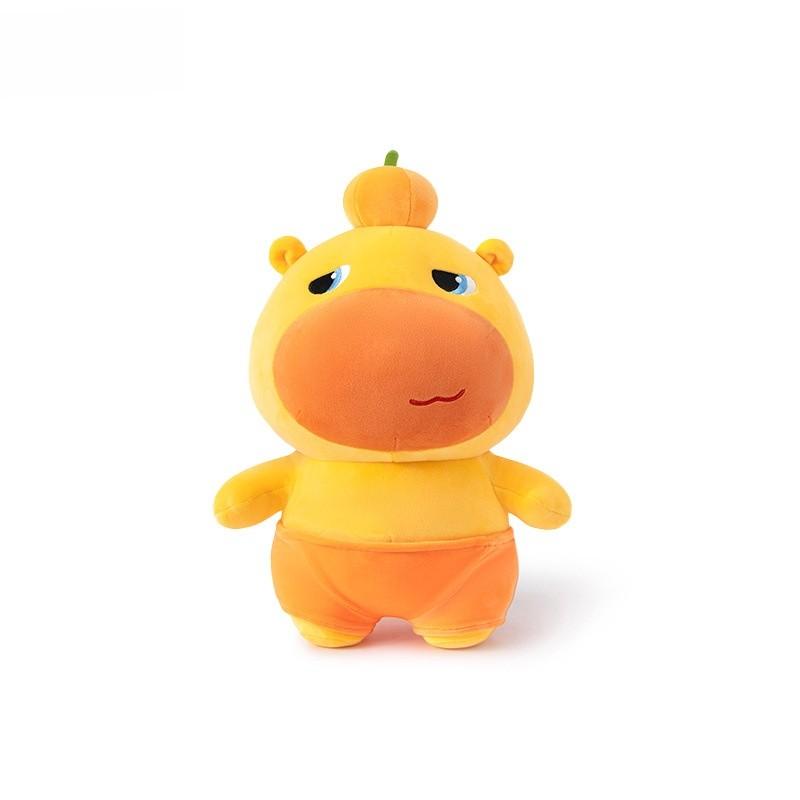 Capybara Cartoon Plush Keychain Pendant With Rotating And Functions Magnetic