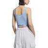 Adidas Originals SS25 Fashion Casual Sleeveless Sports Vest Women Tops Sky-Blue KB6422
