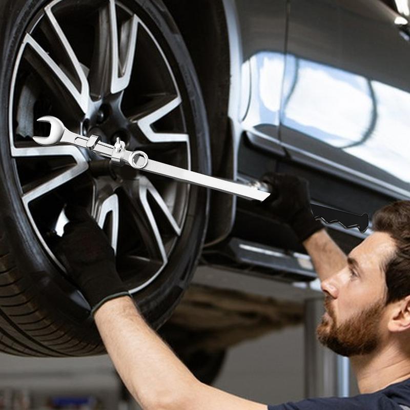 Ráčna prodlužovací 20 palců dlouhá otevřený klíč Podvodná tyč Prodlužovací nástroj pro ráčnu Úsporný zesilovač točivého momentu Pro těžko dostupná místa