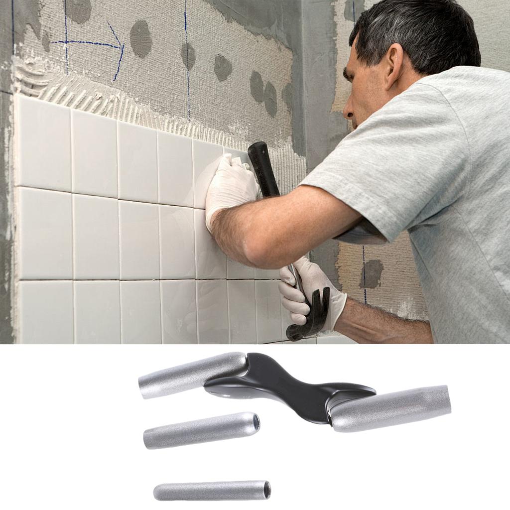 Vielseitiges Fugenkellen-Kombi 4 Essentielle Größenpräzisionen Maurer-Fugenkellen-Set für Mauerwerksarbeiten & Maurer