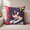 Video Game Sskullgirls Filia Cushion Cover Wrinkleresistant Short Plush Pillow Case Breathable Machinewashable