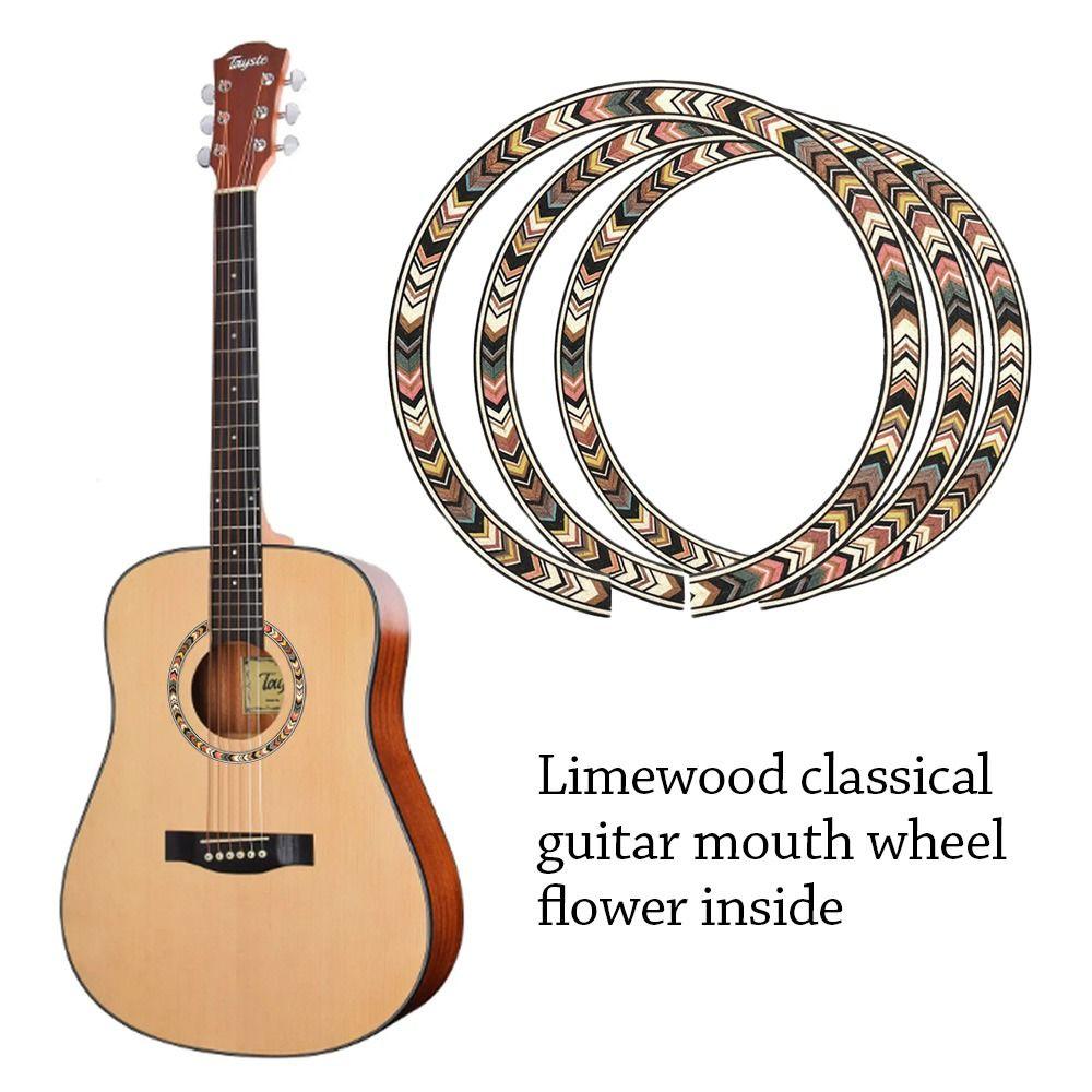 

Inlay Guitar Rosette Wooden Guitar Decoration New Guitar Decals electric guitar A