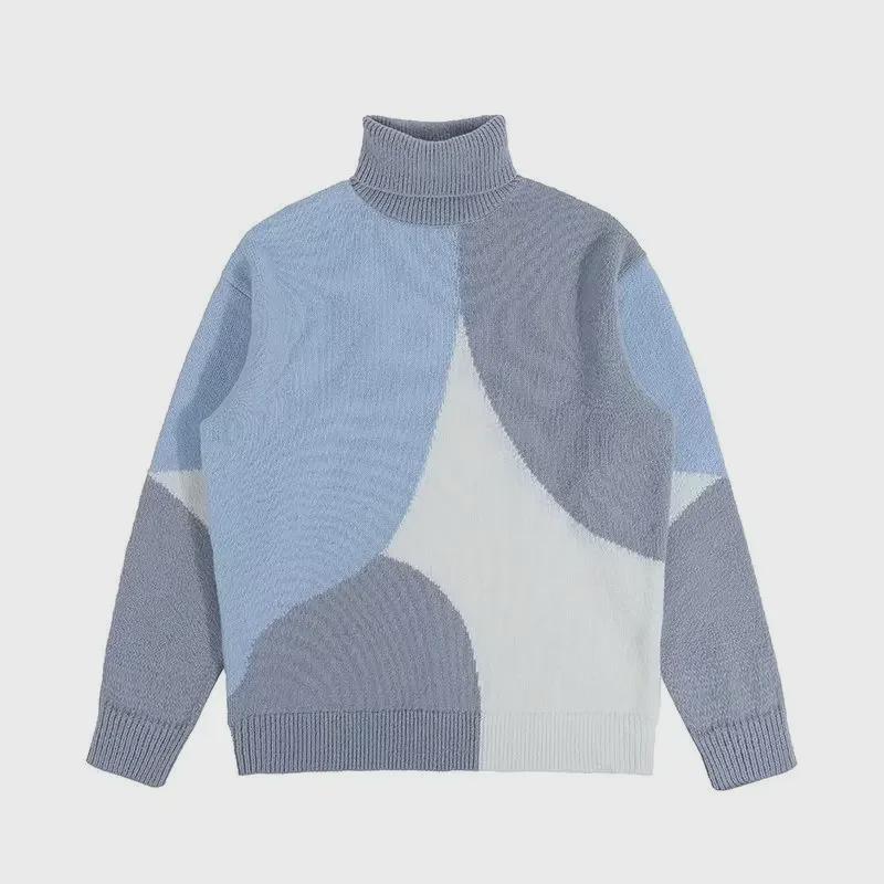 2022 Men's Trendy Loose Knit Turtleneck Sweater – Casual Unisex Winter Style