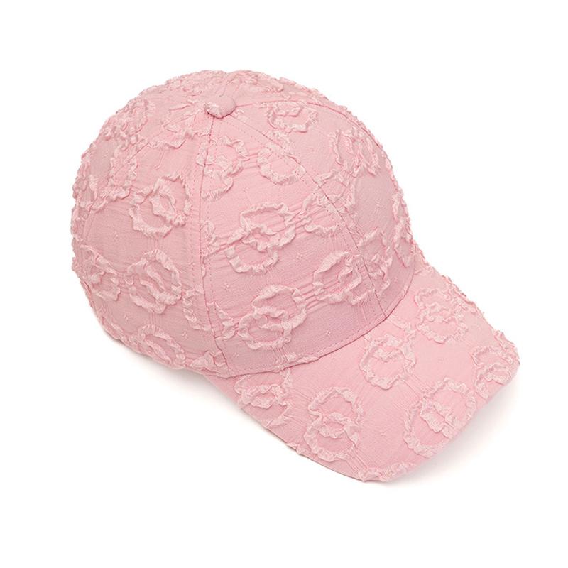 Baseball Cap Women Summer Thin Lace Flower Cap Sunshade Cap