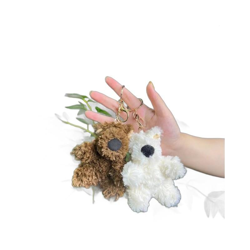 Plush Charming Small Dog Keychain With Ultra Soft Pp Cotton Filling And Stylish Design