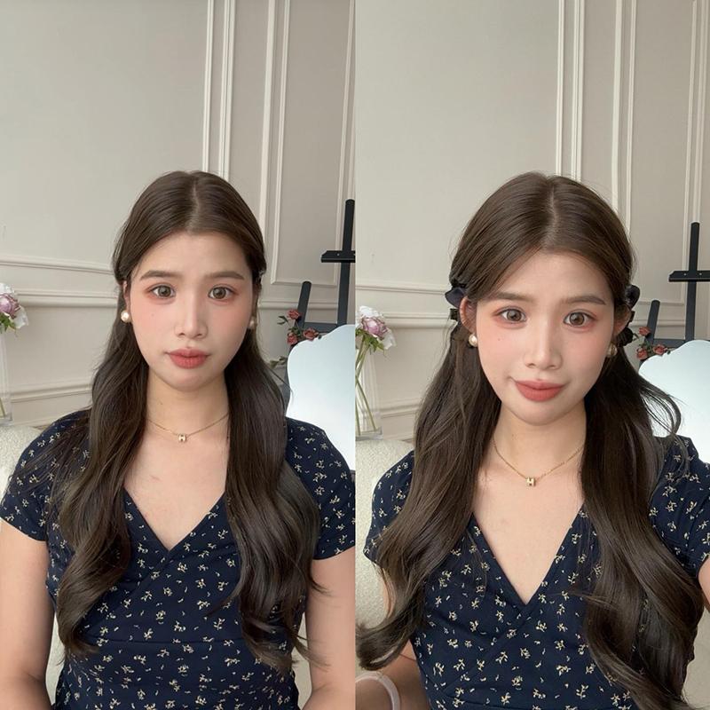 2 Stück Schwarze Schleife Kleine Haarspange Damen Mädchen Haarklammer Seitenclip Stirnfransen Haarstyling-Clip Süßer Kopfschmuck