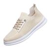 Summer thin board shoes fly-woven mesh student sports and leisure shoes