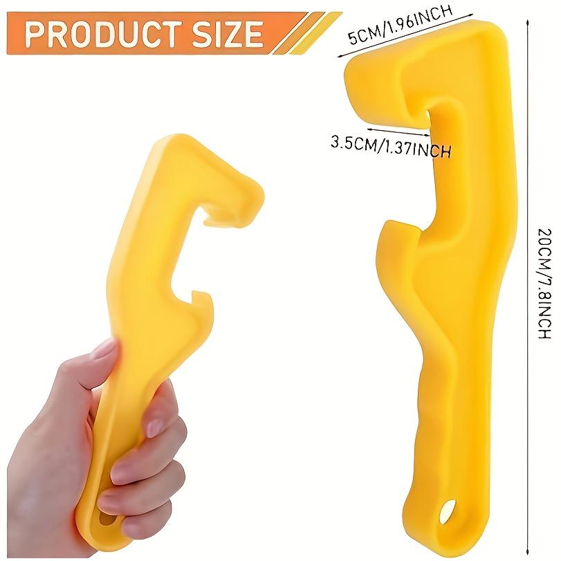 5-gallon plastic bucket lid opener - durable manual can and can opening tool, suitable for home and office use