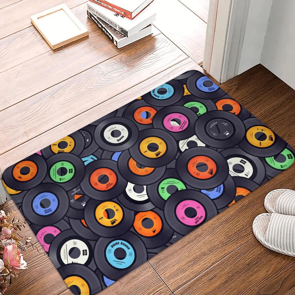Doormat Guitars Front Door Mat Non-Slip Welcome Mats Floor Mat Entrance Mat Doormat for Kitchen Bedroom Bathroom Home Decor