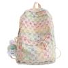 Little fresh literary soft girl student schoolbag Korean version casual simple daily commuting backpack