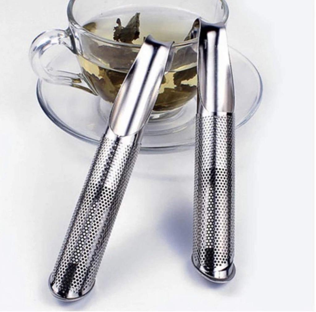 Stainless Steel Tea Strainer for Tea Bags, Stick-type Tea Bags, Reusable, Washable, Slide-type