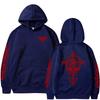 2025 Hot Sale Hoodie for Man Autumn Winter Daily Casual Sporty Jogging Sweatshirt Raven Rune Pattern Fashion Pullover