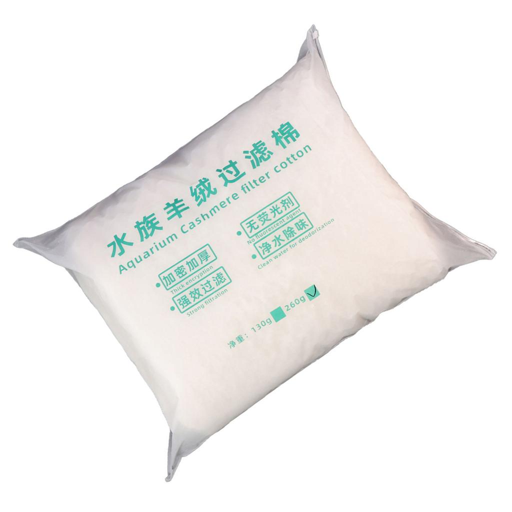 Fishtanks Filter Sponge Cotton for Household Aquariums Cashmere Cotton Easy Hand Tear Filter Cotton Filtration Accessory