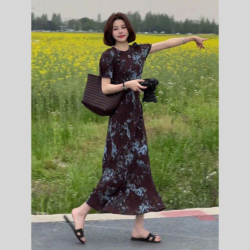 

Unique and Beautiful French-Style Elegant and High-End Dress for Women, Super Stylish, New Summer 2026 Dress Picture Color Dress S