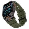 Luxusní gumový řemínek pro Apple Watch Band Ultra 3 49mm Kovový konektor Náramek pro iWatch ULTRA 2 1 49MM Silikonový pánský řemínek