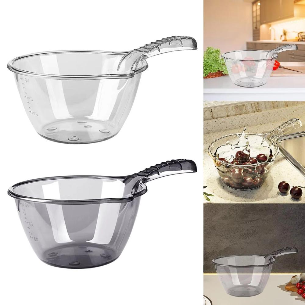 Thickened Dipper Water Ladle Plastic Bathing Spoon Durable Water Scoop  Kitchen Gadgets