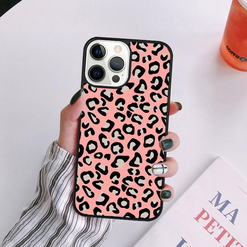 Fashion Tiger Leopard Phone Case For iPhone 17 Air 14 13 12 16Pro Max 15  Plus Max Cover Shell Coque