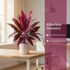 1Pcs Desktop Design 55CM Large Artificial Dragon Blood Tree Faux Brazilian Wood Plant Decor For Living Room With Life-Like Green