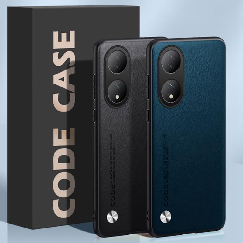 Luxuriöse PU-Lederhülle für Vivo T2 T2X Matte Rückseite Silikon Stoßfest Vollschutz Handyhülle für Vivo Y100 5G Coque