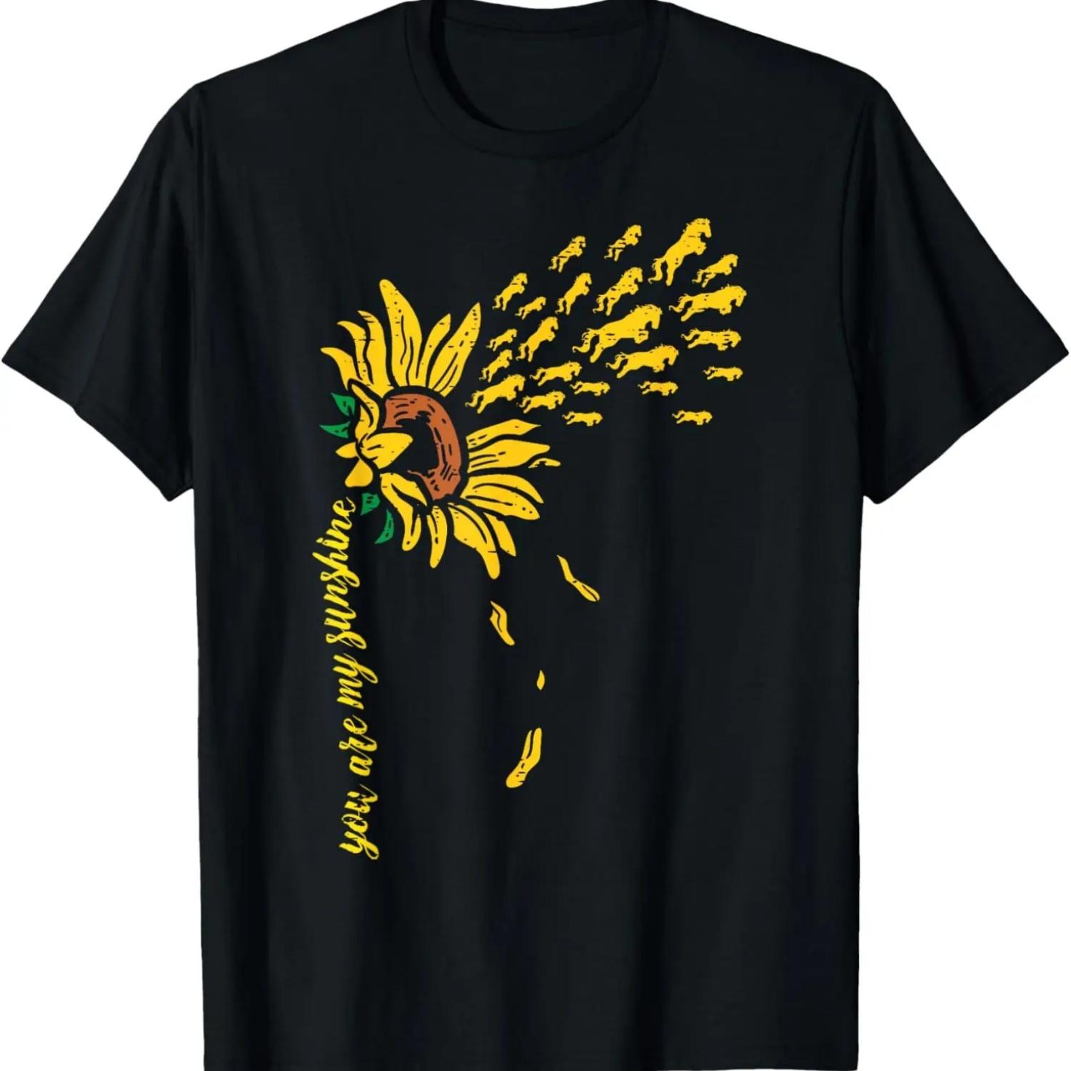 My Therapist Eats Hay Funny Horse Lover T-Shirt S чёрный